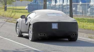 2025 Ferrari Roma spied rear