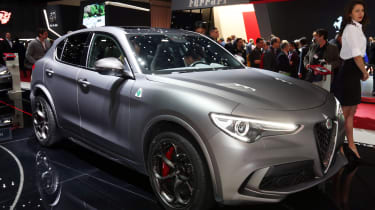 Alfa Romeo Stelvio Quadrifoglio NRING – front quarter