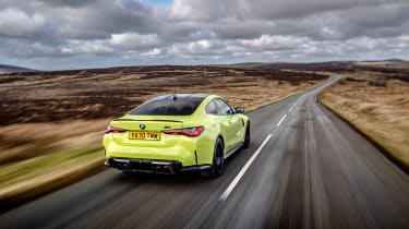 BMW M4 Competition (Andy Morgan) – rear tracking