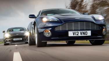 Aston Martin Vanquish – gen 1 v gen 2