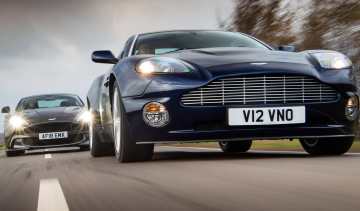 Aston Martin Vanquish – gen 1 v gen 2