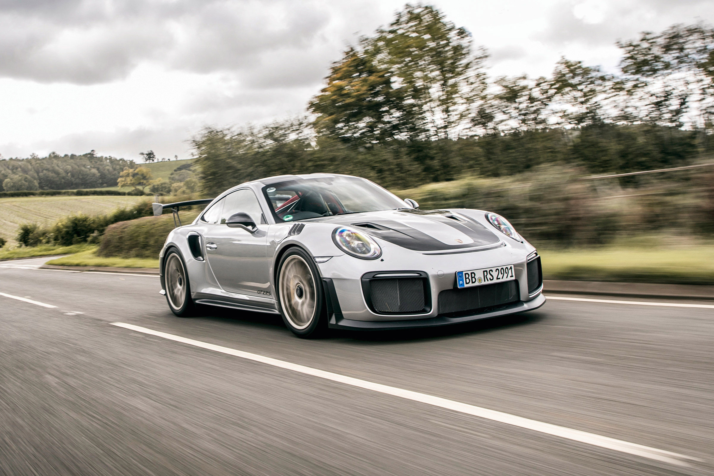 9912 Porsche 911 Gt2 Rs Review Monstrous Performance Drives 911 To A