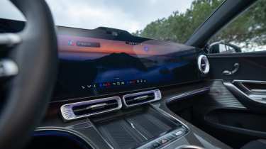 Mercedes C-class interior