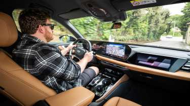 2025 Audi A5 Avant driving