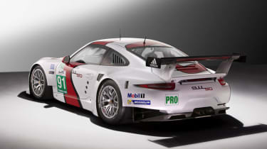 2013 Porsche 911 RSR  rear view rear spoiler