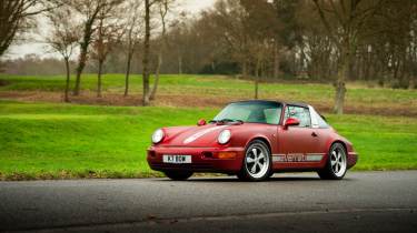 Everrati Porsche 964 – front quarter