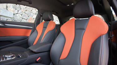 2012 Audi A3 2.0 TDI Sport front sports seats