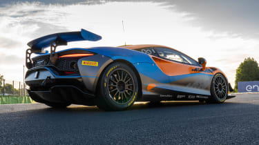 McLaren Artura GT4 – rear quarter