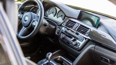 BMW M4 interior dashboard