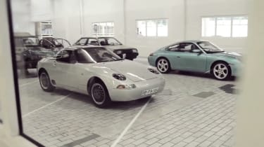 Porsche&#039;s secret museum bunker video