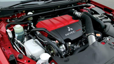 Mitsubishi Evo X engine