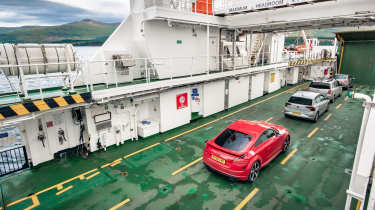 Audi TT RS fast fleet rear