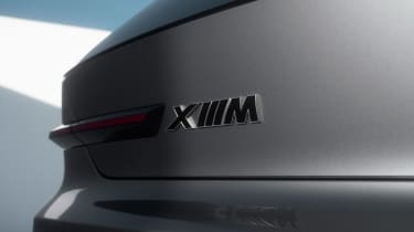 BMW XM Concept – rear badge