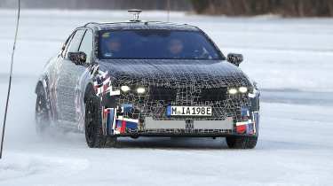 BMW M3 test mule 