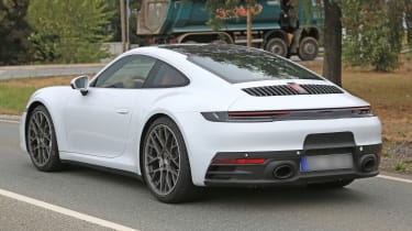 992 Porsche 911 spied - rear