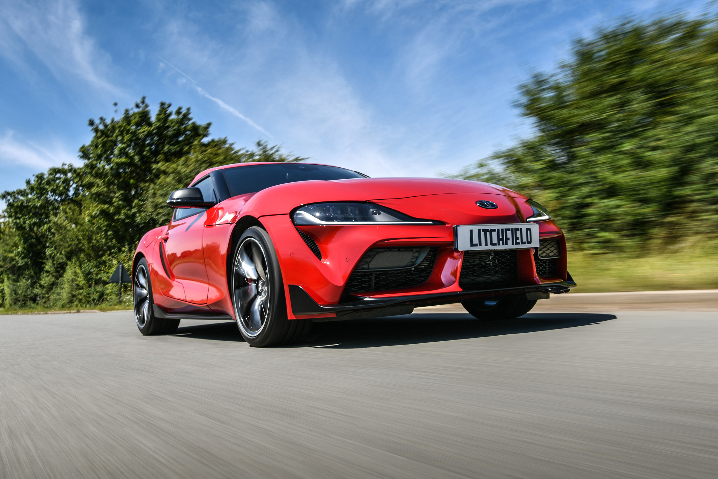 Litchfield gives A90 Toyota Supra over 420bhp evo