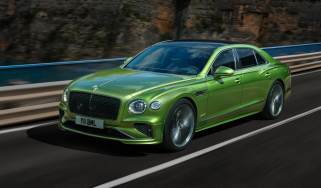 Bentley Flying Spur driving front