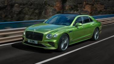 Bentley Flying Spur driving front