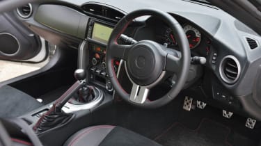 Toyota GT86 TRD interior dashboard