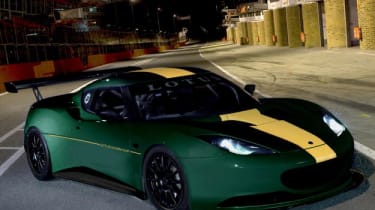 Lotus Evora Cup racer