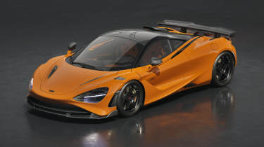 McLaren 750S Le mans front