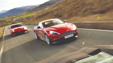 Aston Martin Vanquish – gen 2 v rivals