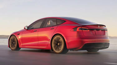 Tesla Model S Plaid rear