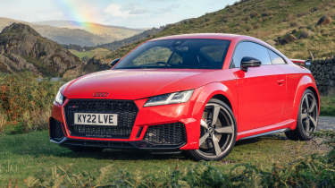 Audi TT RS fast fleet front
