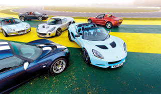 Lotus Elise group test