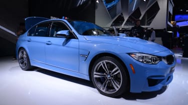 BMW M3 and M4 at the Detroit motor show