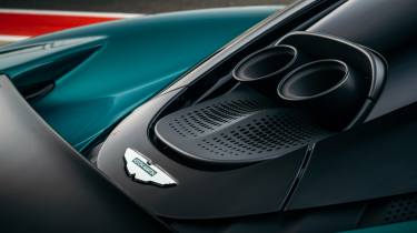 Aston Martin Valhalla exhaust