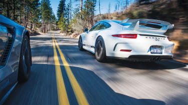 Porsche 911 GT3 and Corvette Z06