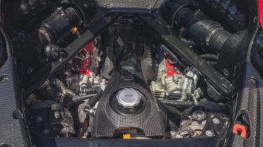Best hybrid cars 2021 - SF90 engine