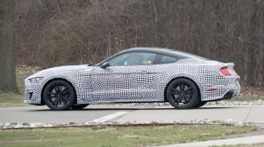 Ford Mustang Shelby GT500 in testing – side