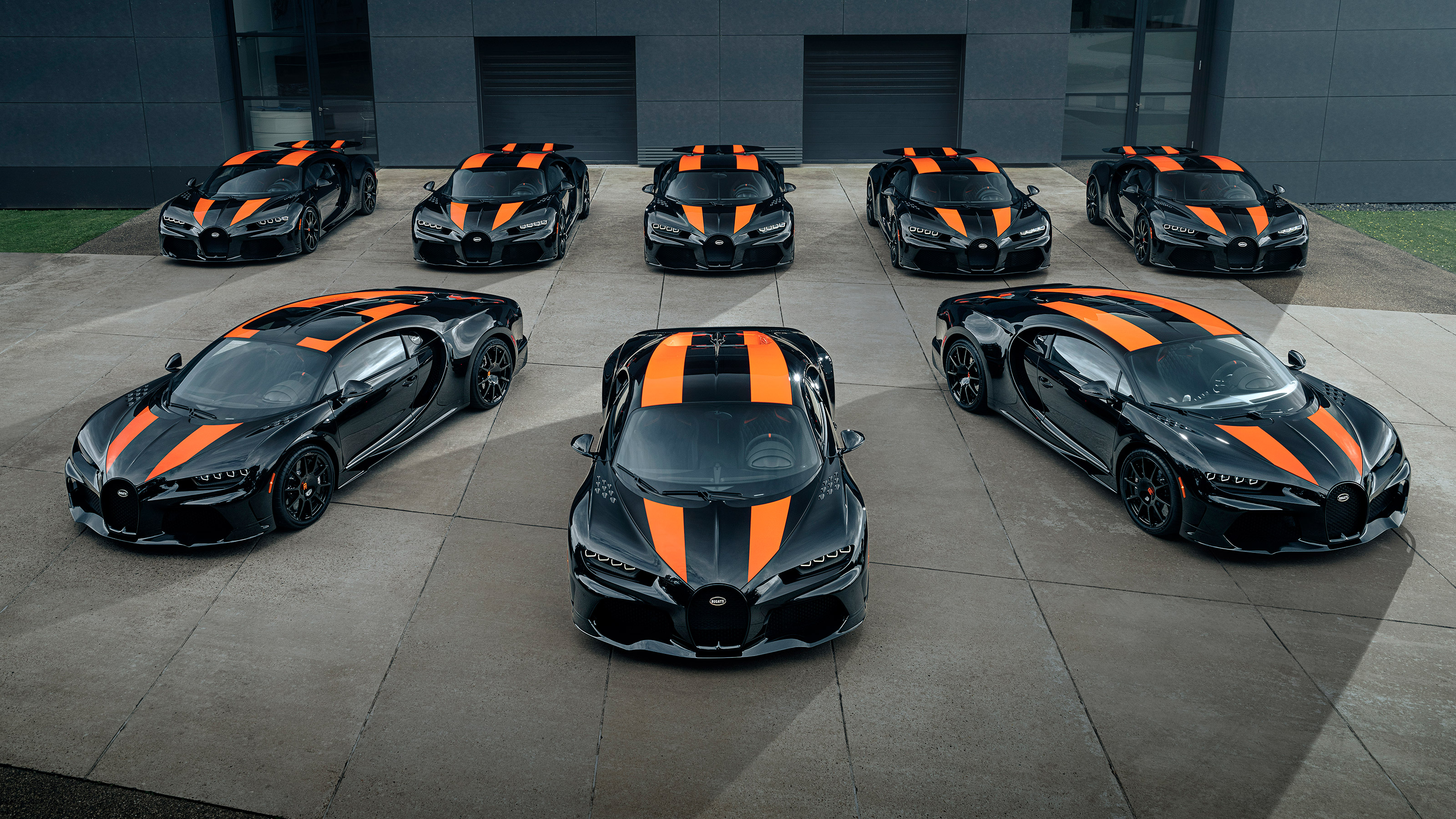 Three Bugatti Chiron Super Sport 300+ Models Were Just Delivered In London