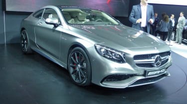 Mercedes S63 AMG Coupe New York motor show