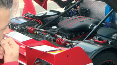 Ferrari FXX engine