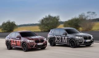 BMW X3 M and X4 M prototypes - pair