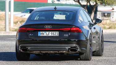 Audi RS7 spy - rear