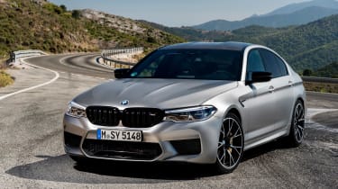 BMW M5 Competition review - front