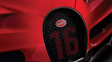 Bugatti Chiron Sport – front grille