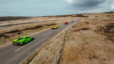 Aston Martin Vantage v Mercedes-AMG GT v McLaren Artura v Maserati MC20