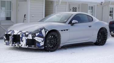 Maserati GranTurismo spied