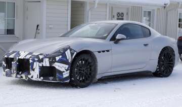 Maserati GranTurismo spied