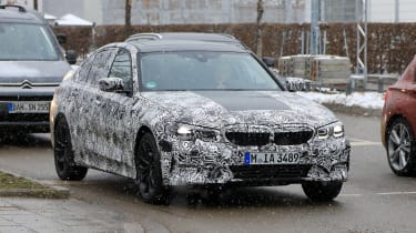 G20 BMW 3-series spy - front