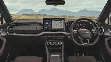 Skoda Kodiaq vRS – interior