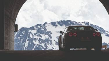 Nissan GT-R rear