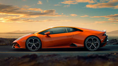Lamborghini Huracan EVO side