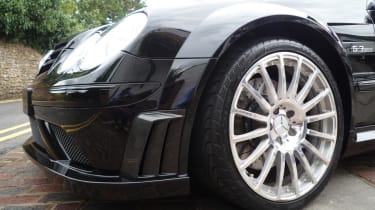 Mercedes CLK63 Black wheel
