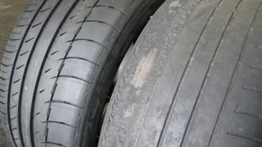 Lexus IS-F tyres